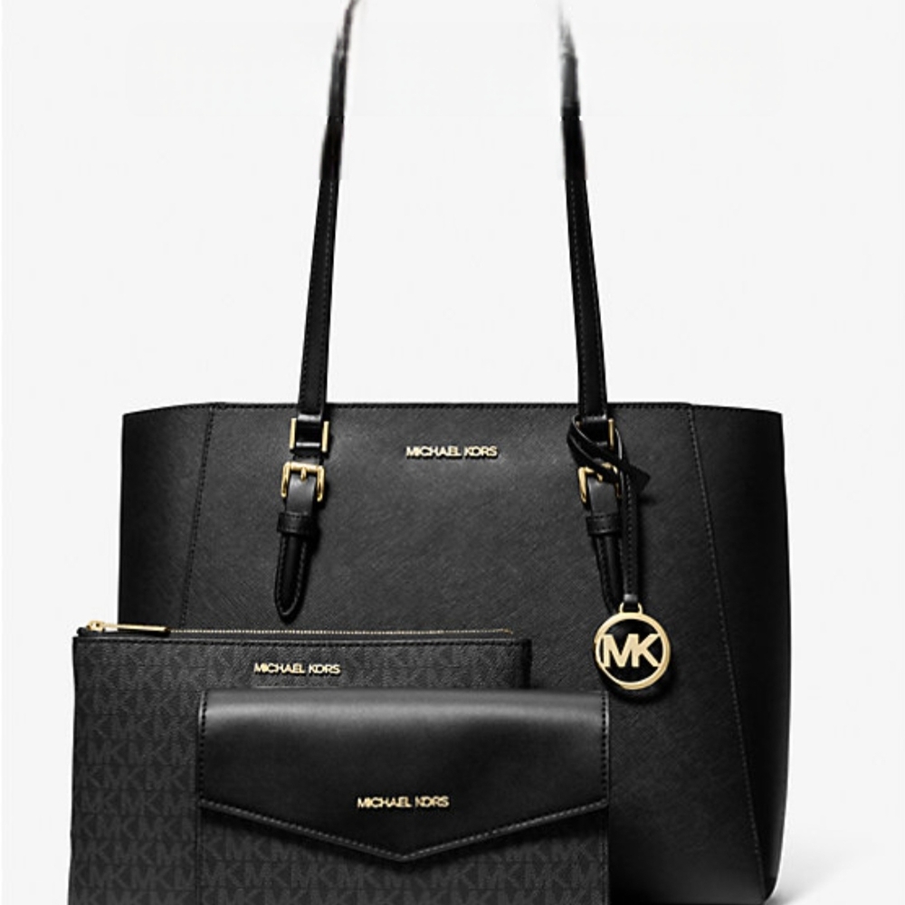 Michael Kors 3-in-1 Black Tote Bag